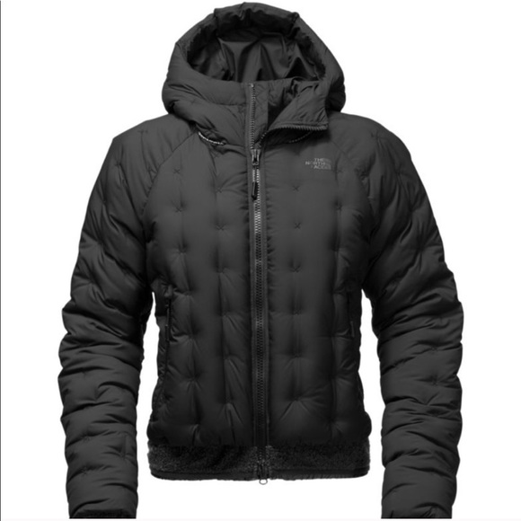 north face black bomber